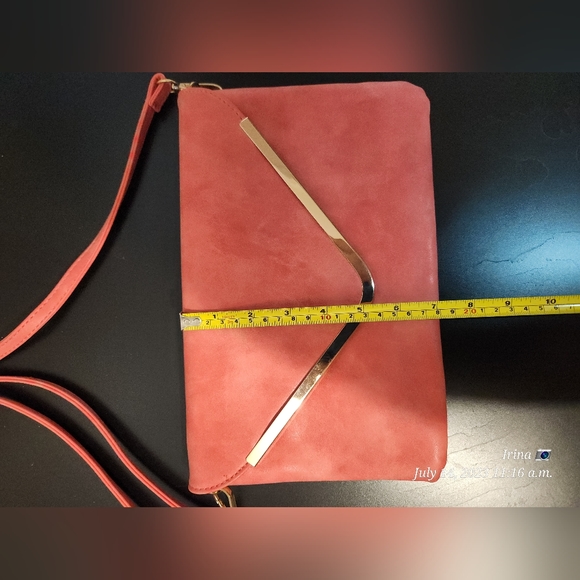 Coral pink classy purse - Picture 7 of 8